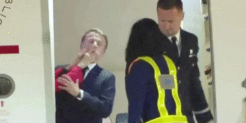 Presidente de Francia fue abofeteado por su esposa y todo quedó grabado en cámaras