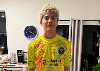 Arquero tulueño entrena con el Inter Miami F.C.