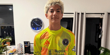 Arquero tulueño entrena con el Inter Miami F.C.