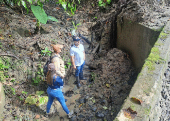 Atienden puntos críticos por deslizamientos en la vereda El Diamante, en Buga