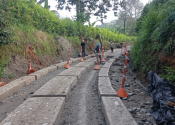 Avanzan las obras viales en la vereda El Venado, en Sevilla