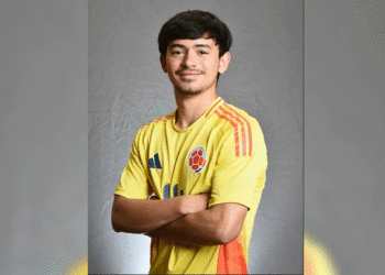 El roldanillense Lucas Villa Valencia en la Selección Colombia Sub-20