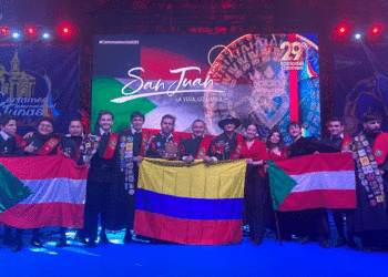 Agrupación colombiana gana el certamen mundial de tunas en España