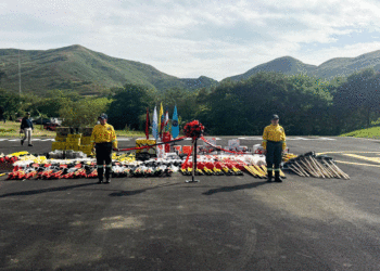 Cali inauguró el primer helipuerto para bomberos en Colombia