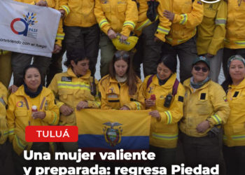 Una mujer valiente y preparada: regresa Piedad Varela al servicio bomberil en Tuluá