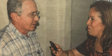 El día que Nilsa de Espejo entrevistó a Álvaro Uribe en la finca de Gardeazábal