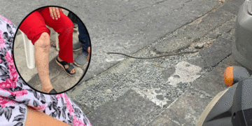 Hueco con varilla expuesta pone en riesgo a peatonesy conductores en zona céntrica de Tuluá