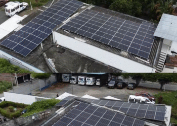 Instalan sistema de paneles solares en el hospital de San Pedro