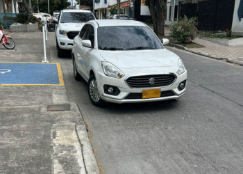 Irrespeto total: parquean en zona exclusiva para personas con discapacidad