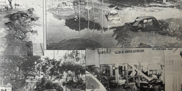 La furia del río Guadalajara; en Buga estaba la Señorita Colombia