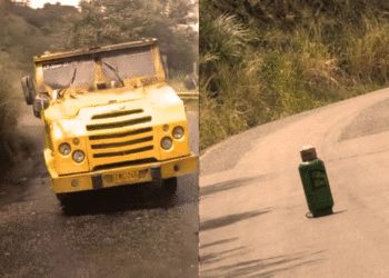 Violento intento de asalto a carro de valores en la vía Roldanillo – El Dovio