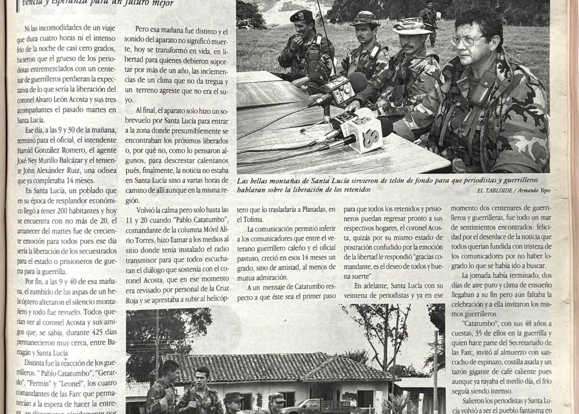 Así fue el secuestro del Coronel Acosta