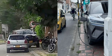 Ciudadanos denuncian invasión del espacio público por vehículos en Tuluá