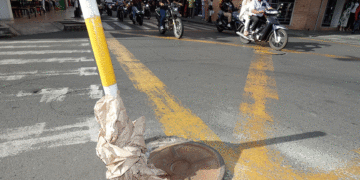 Crece la preocupación por robos de tapas en las calles