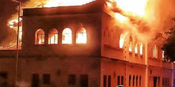 La noche caótica en que ardió el Palacio de Justica