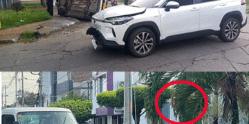 La peligrosa esquina de la carrera 33A con calle 25 sigue sin señalización