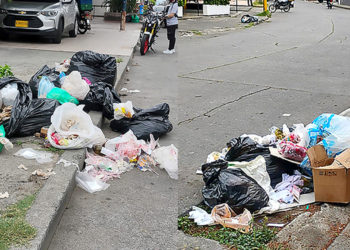 Denuncian mala disposición de basuras en la zona rosa del barrio Príncipe