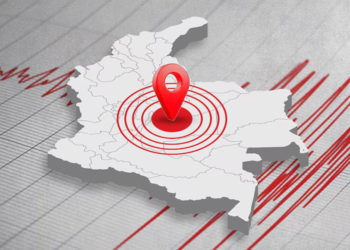 Temblor sacudió gran parte de Colombia en la tarde de este miércoles