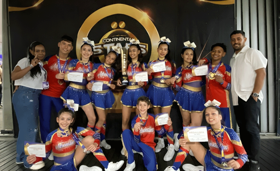 Adrenalina Xtreme de Tuluá campeón continental en porrismo