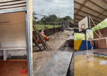 Coliseo de Bolívar quedó en precarias condiciones tras salida de comunidad indígena