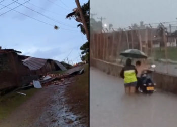 Vendaval causó estragos en zonas urbanas y rurales de San Pedro