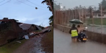 Vendaval causó estragos en zonas urbanas y rurales de San Pedro