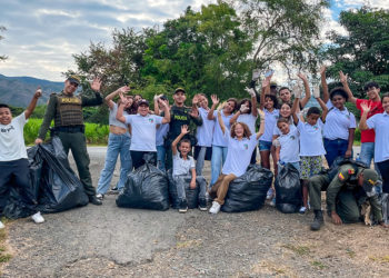 Niños y adolescentes se convirtieron en protectores del medio ambiente en Yotoco