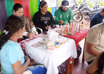 Emprendedores de la vereda Corozal mostraron sus iniciativas productivas en Riofrío
