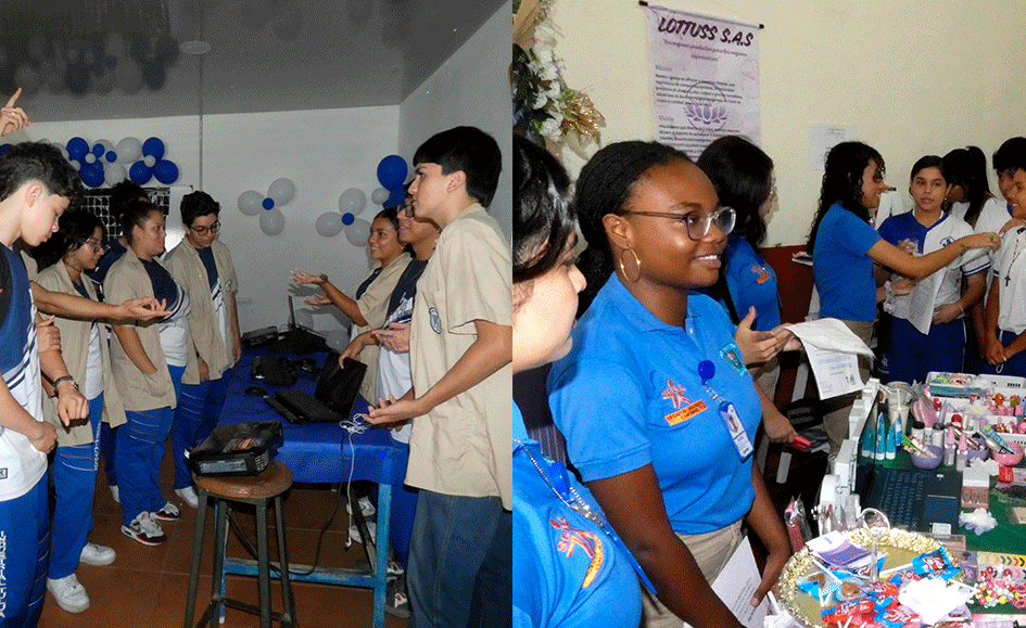 Estudiantes tulueños demostraron su creatividad en las muestras empresariales