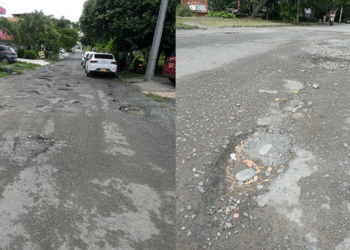 Indignación en Villa Campestre por el abandono de sus vías (Más Caucherazos aquí) 👇🏽 
