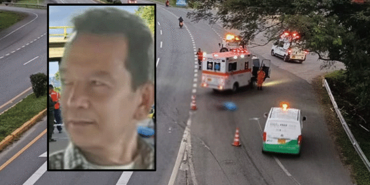 Ciclista falleció tras ser arrollado por vehículo en la vía Buga–Tuluá
