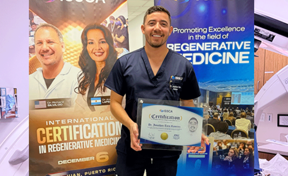 Médico vallecaucano se destaca por sus avances en terapias regenerativas