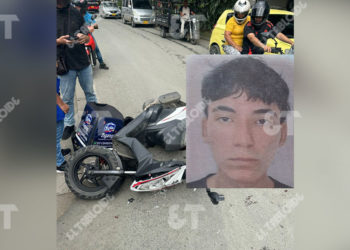 Fatal accidente en el barrio Alameda: volqueta arrolló a domiciliario