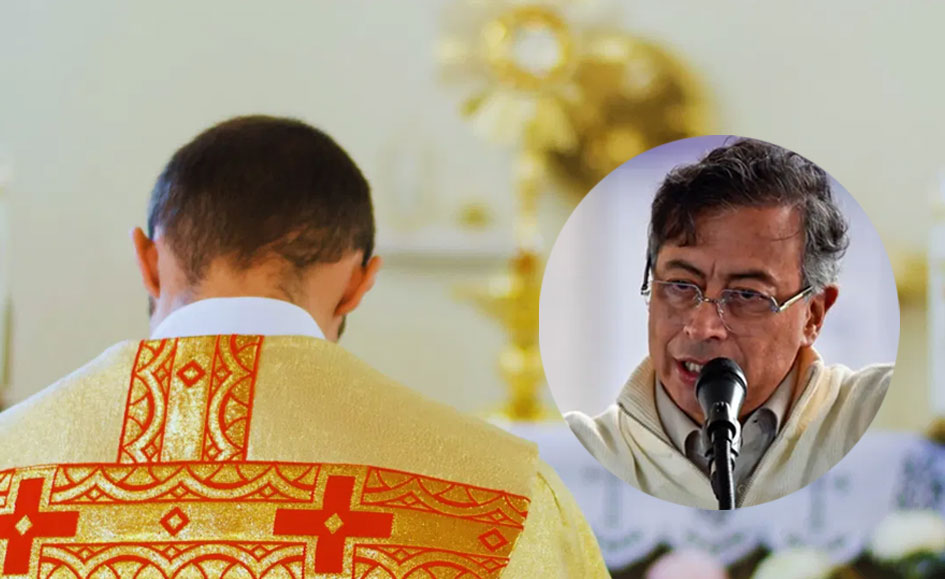 Iglesia católica pide respeto a la fe tras polémica afirmación del presidente Petro