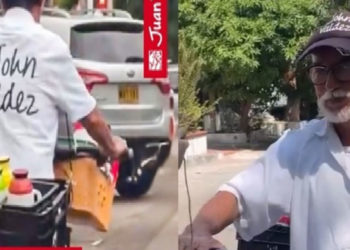 Vendedor de café en bicicleta se vuelve viral y capta atención de Juan Valdez