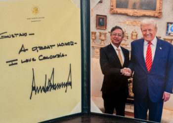 Gustavo Petro comparte mensaje de Donald Trump tras reunión en la Casa Blanca