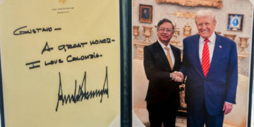 Gustavo Petro comparte mensaje de Donald Trump tras reunión en la Casa Blanca