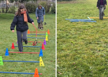 Lo que faltaba: ¿Pasear un perro invisible? La moda más loca del momento ya es viral