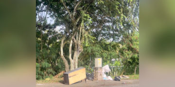 Nuevo mobiliario urbano a orillas del rio Tuluá