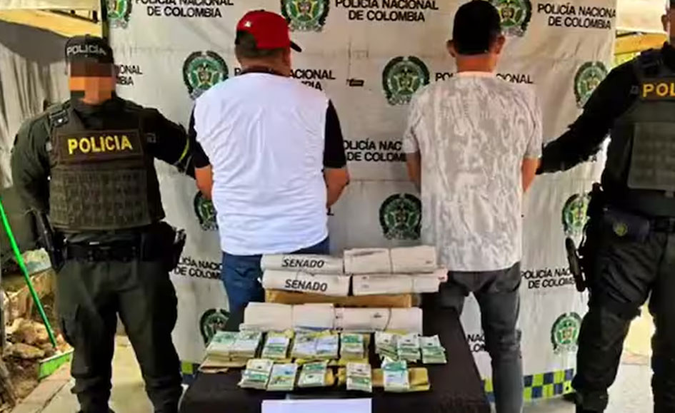 Capturan a escolta de la UNP con $145 millones y publicidad política en La Guajira