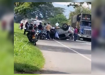 Cuatro personas, incluidos dos menores, resultan heridas en accidente en El Cerrito