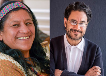 Iván Cepeda anuncia a Aída Quilcué como su fórmula vicepresidencial