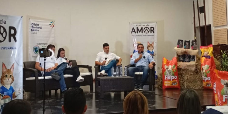 Lanzan en Tuluá la campaña “Huellas de Amor” para apoyar a animales vulnerables