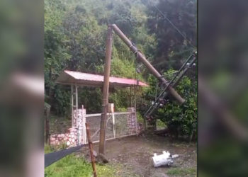 Lluvias intensas y granizo causan daños en zona rural de Pradera