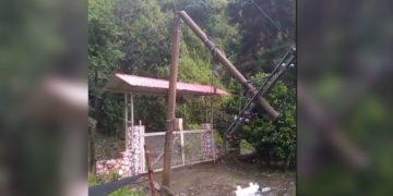 Lluvias intensas y granizo causan daños en zona rural de Pradera