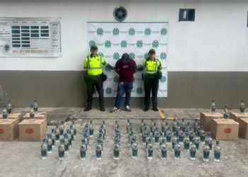 Más de 1.200 unidades de licor ilegal fueron incautadas en operativos en el Valle del Cauca