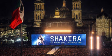 Shakira rompe récord histórico en el Zócalo y supera los 400.000 asistentes en México