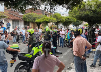 Un muerto y tres heridos en presunto enfrentamiento tras intento de atraco en Tuluá