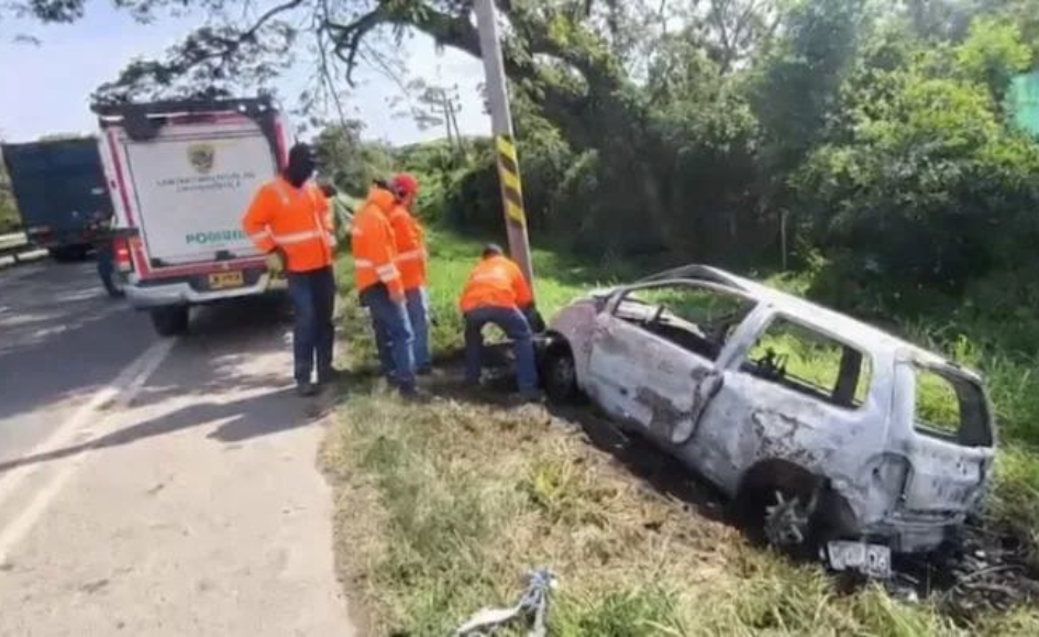 Buscan a familiares de hombre que falleció en siniestro vial en Buga