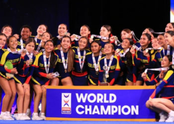 Colombia se corona campeona mundial de porrismo en competencia internacional